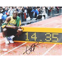 Usain Bolt Signed 11x14 Photo (JSA COA)