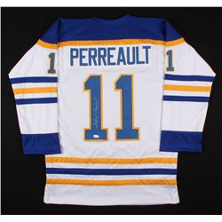 Gilbert Perreault Signed Captain Jersey (JSA COA)