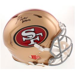 George Kittle Signed San Francisco 49ers Full-Size Authentic On-Field Speed Helmet (Beckett COA)