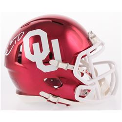 Kyler Murray Signed Oklahoma Sooners Chrome Speed Mini Helmet (JSA Hologram)