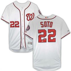 Juan Soto Signed Washington Nationals Jersey (Fanatics Hologram  MLB Hologram)