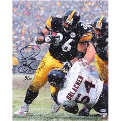 Jerome Bettis Signed Pittsburgh Steelers 16x20 Photo (Beckett COA)