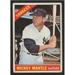 1966 Topps #50 Mickey Mantle