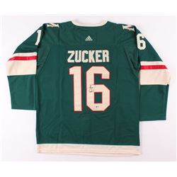 Jason Zucker Signed Minnesota Wild Jersey (Beckett COA)