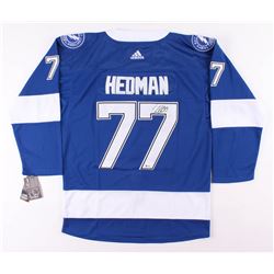 Victor Hedman Signed Tampa Bay Lightning Jersey (Beckett COA)