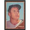 Image 1 : 1962 Topps #200 Mickey Mantle