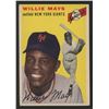 Image 1 : 1954 Topps #90 Willie Mays