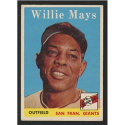 1958 Topps #5 Willie Mays