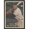 Image 1 : 1957 Topps #10 Willie Mays