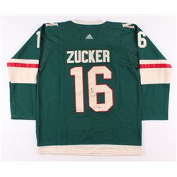 Jason Zucker Signed Minnesota Wild Jersey (Beckett COA)