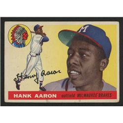 1955 Topps #47 Hank Aaron