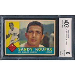 1960 Topps #343 Sandy Koufax (BCCG 8)
