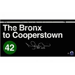 Mariano Rivera Signed "The Bronx to Cooperstown" 10x20 Photo Inscribed "HOF 2019" (Steiner COA)