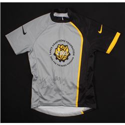 Lance Armstrong Signed 2005 Lance Armstrong Foundation Cycling Jersey (Schwartz COA)