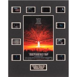 "Independence Day" LE 8x10 Custom Matted Original Film / Movie Cell Display