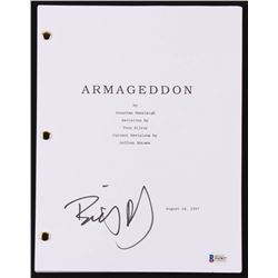 Billy Bob Thornton Signed "Armageddon" Movie Script (Beckett COA)