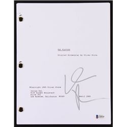 Willem Dafoe Signed "The Platoon" Movie Script (Beckett COA)