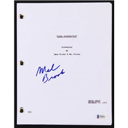 Mel Brooks Signed "Young Frankenstein" Movie Script (Beckett COA)