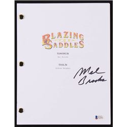 Mel Brooks Signed "Blazzing Saddles" Movie Script (Beckett COA)