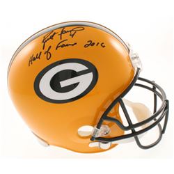 Brett Favre Signed LE Green Bay Packers Full-Size Helmet Inscribed "Hall of Fame 2016" (Radtke COA)
