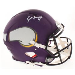 Brett Favre Signed Minnesota Vikings Full-Size Authentic On-Field Speed Helmet (Radtke COA)