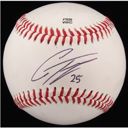 Gleyber Torres Signed OL Baseball (JSA COA)