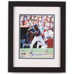 Andre Dawson Signed Chicago Cubs 13x16 Custom Framed Photo Display (Steiner Hologram  MLB Hologram)