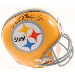 Jerome Bettis Signed Pittsburgh Steelers Full-Size Throwback Helmet (JSA COA)