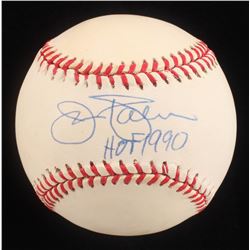 Jim Palmer Signed OAL Baseball Inscribed "HOF 1990" (Beckett COA)