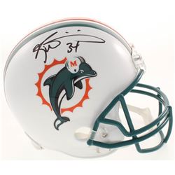Ricky Williams Signed Miami Dolphins Full-Size Throwback Helmet (JSA COA)