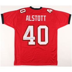 Mike Alstott Signed Jersey Inscribed "SB XXXVII Champs!" (JSA COA)