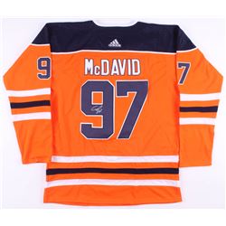 Connor McDavid Signed Edmonton Oilers Captains Jersey (JSA ALOA)