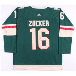 Jason Zucker Signed Minnesota Wild Jersey (JSA COA)