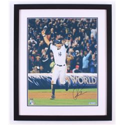 Alex Rodriguez Signed New York Yankees 22x26 Custom Framed Photo (Steiner COA  MLB Hologram)