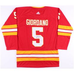 Mark Giordano Signed Calgary Flames Jersey (JSA COA)