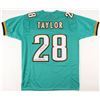 Image 1 : Fred Taylor Signed Jersey Inscribed "11,695 Rushing Yards" (Beckett COA)