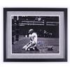 Image 1 : Y. A. Tittle Signed Baltimore Colts 22x26 Custom Framed Photo Inscribed "HOF 71" (Steiner COA)