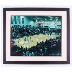 Bob Knight Signed Army Black Knights 22x26 Custom Framed Photo Inscribed "Army"  "65-71" (Steiner CO