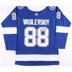 Andrei Vasilevskiy Signed Tampa Bay Lightning Jersey (JSA COA)