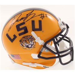 Greedy Williams Signed LSU Tigers Mini Helmet (JSA COA)
