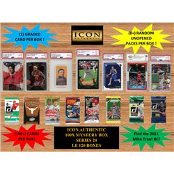 ICON AUTHENTIC - 100X MYSTERY BOX SERIES 24 100+ Cards per Box