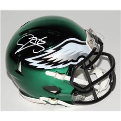 Donovan McNabb Signed Philadelphia Eagles Chrome Speed Mini-Helmet (JSA COA)