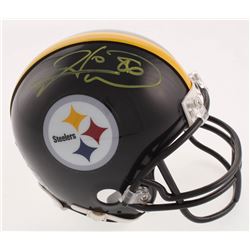 Hines Ward Signed Pittsburgh Steelers Mini Helmet (Beckett COA)