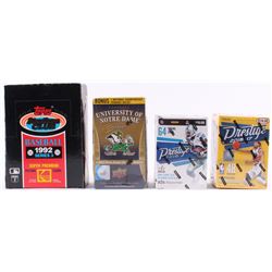 Lot of (4) Card Sets with 1992 Topps Stadium Club Series 3 Baseball, 2016 Panini Prestige Football, 
