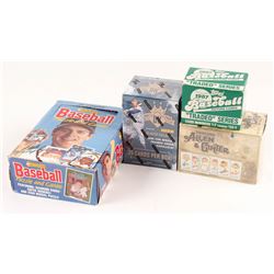 Lot of (4) Card Sets with 1988 Donruss Baseball, 1987 Topps Baseball, 2017 Panini Diamond Kings Base