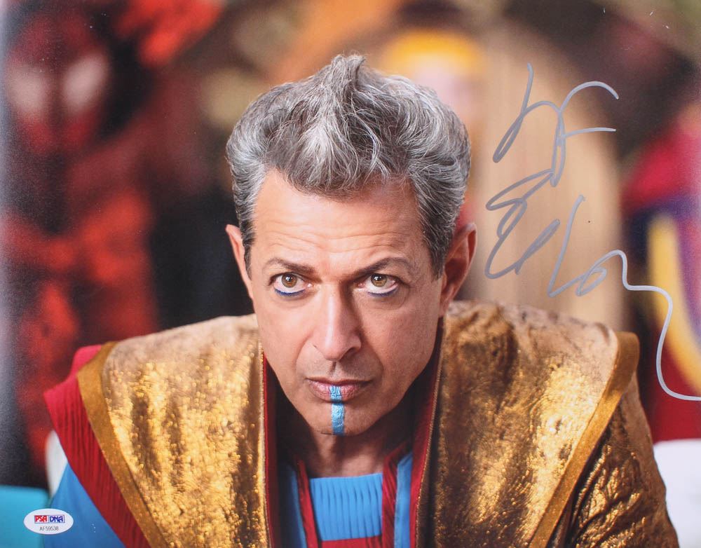 Jeff Goldblum Signed Thor Ragnarok 11x14 Photo Psa Coa