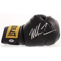 Mike Tyson Signed Everlast Boxing Glove (PSA COA)