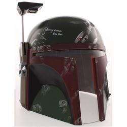Jeremy Bulloch Signed "Star Wars" Boba Fett Full-Size Helmet Inscribed "Boba Fett" (Beckett COA)