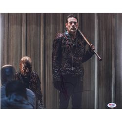 Jeffrey Dean Morgan Signed "The Walking Dead" 11x14 Photo (PSA COA)