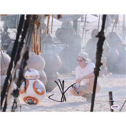 J.J. Abrams Signed "Star Wars: The Force Awakens" 11x14 Photo (PSA COA)